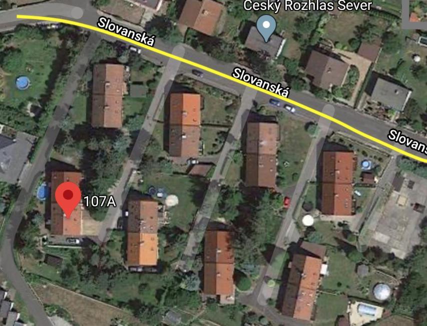 Apartman Fraise Daire Decin Dış mekan fotoğraf